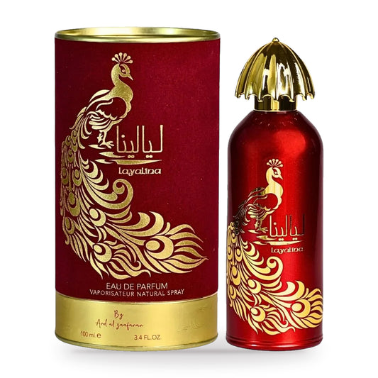 Layalina by Ard Al Zaafaran 100ml bottle and box