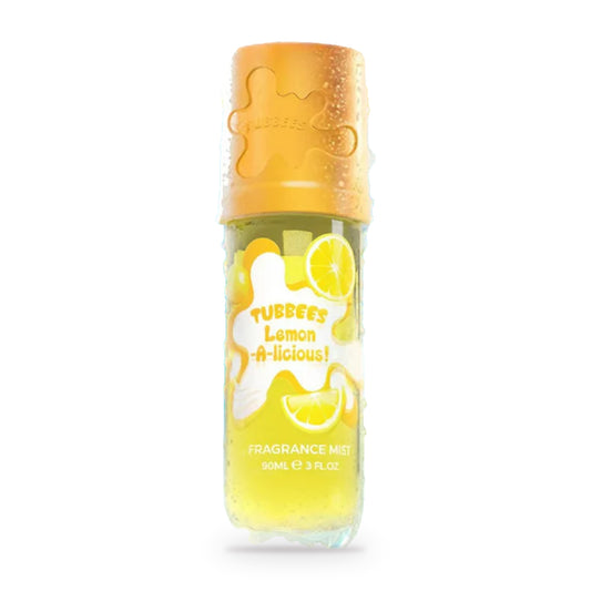 Lemon A-Licious by Tubbees 90ml bottle and box