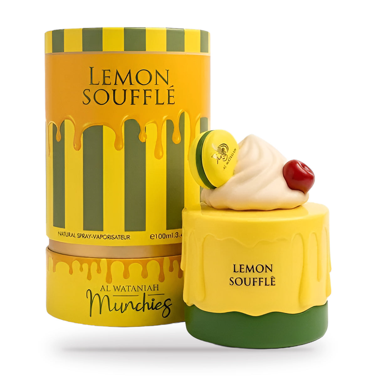Lemon Soufflé by Al Wataniah 100ml bottle and box