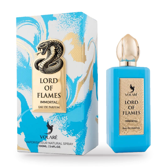 Lord of Flames Immortal by Volare 100ml bottle and box