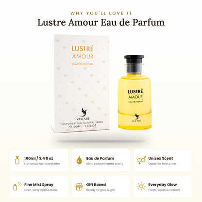 Lustre Amour key features