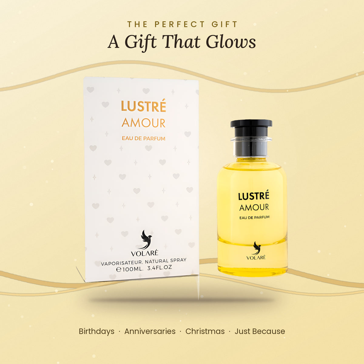 Lustre Amour gift ready perfume