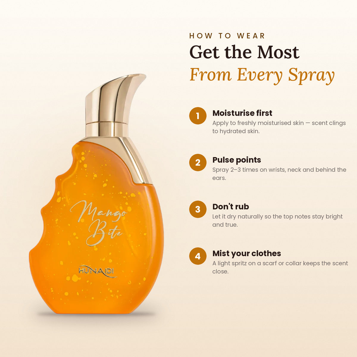 How to wear Mango Bite