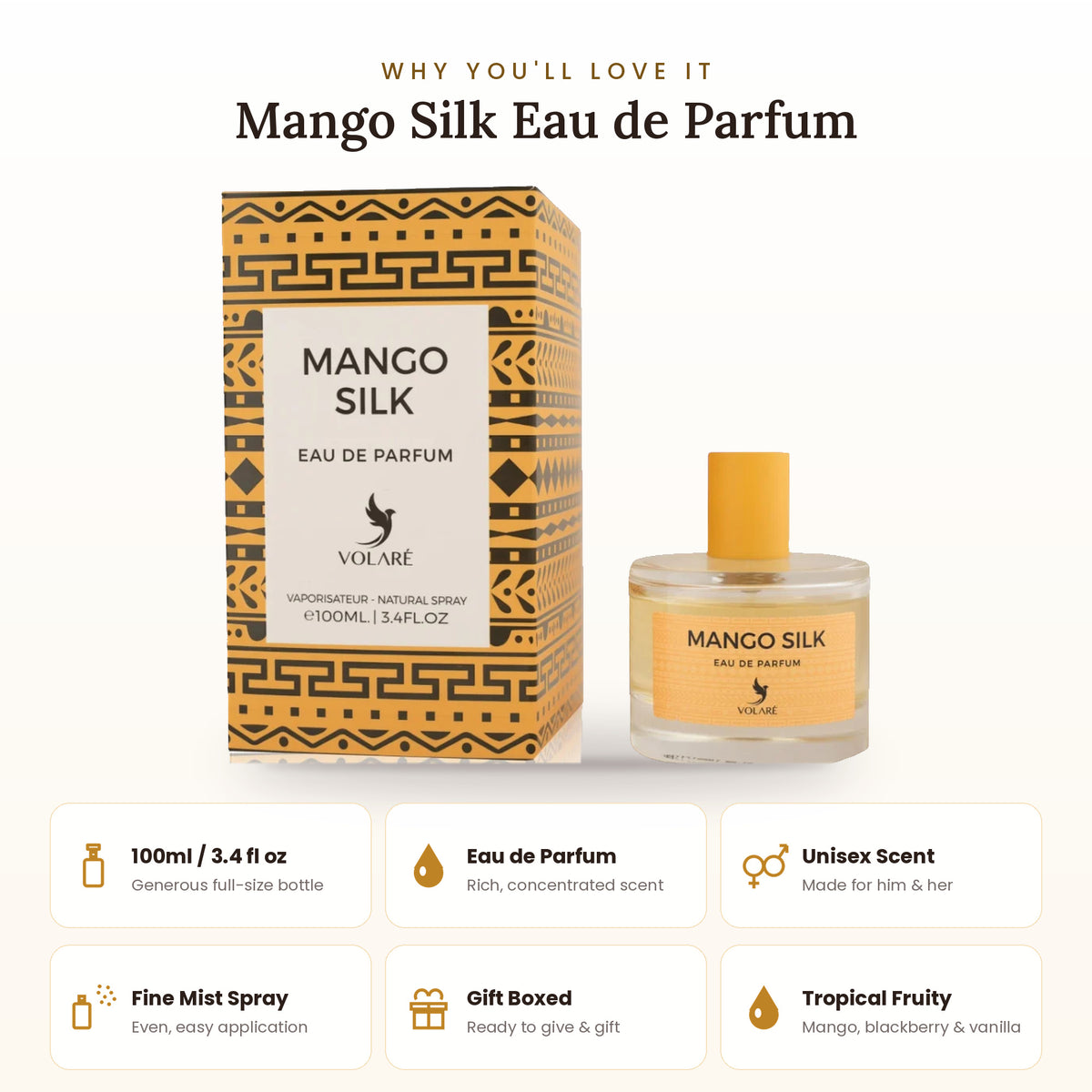 Mango Silk key features