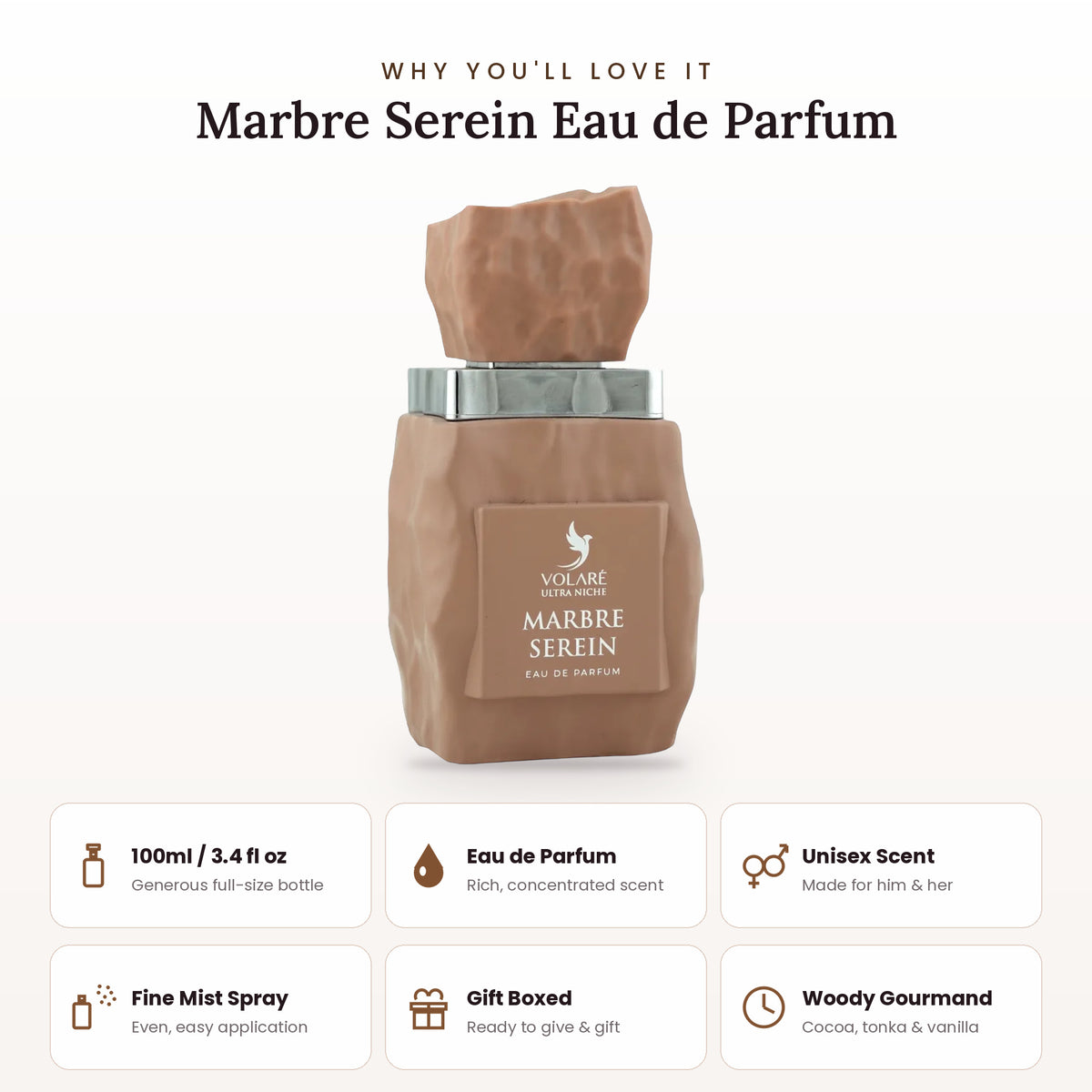 Marbre Serein key features