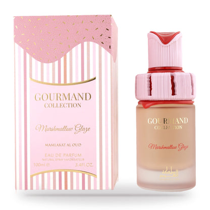 Marshmallow Glaze by Mamlakat Al Oud 100ml bottle and box