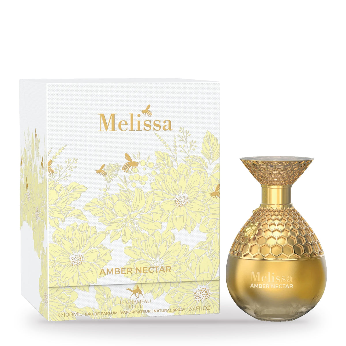 Melissa Amber Nectar by Emper 100ml bottle and box