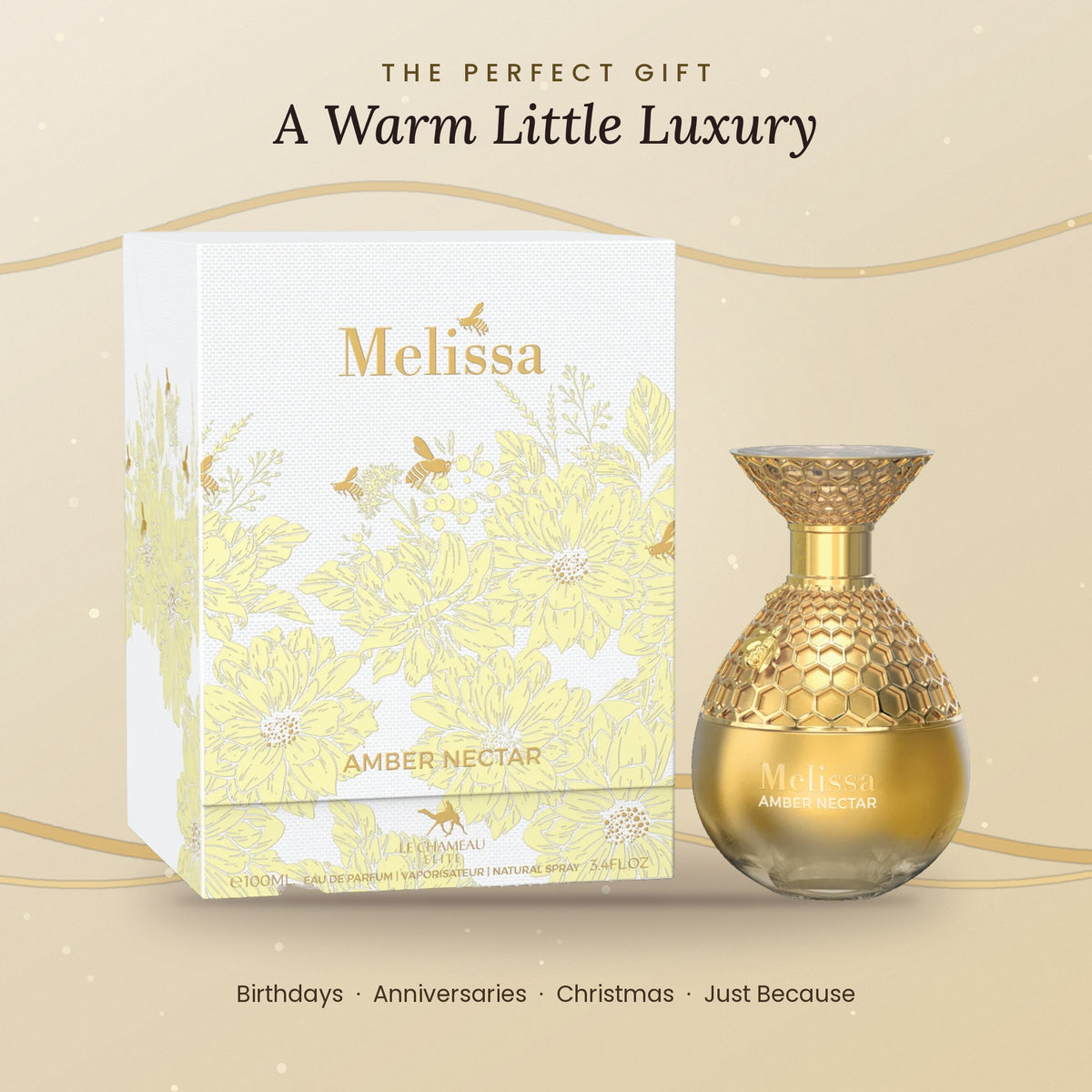 Melissa Amber Nectar gift ready perfume