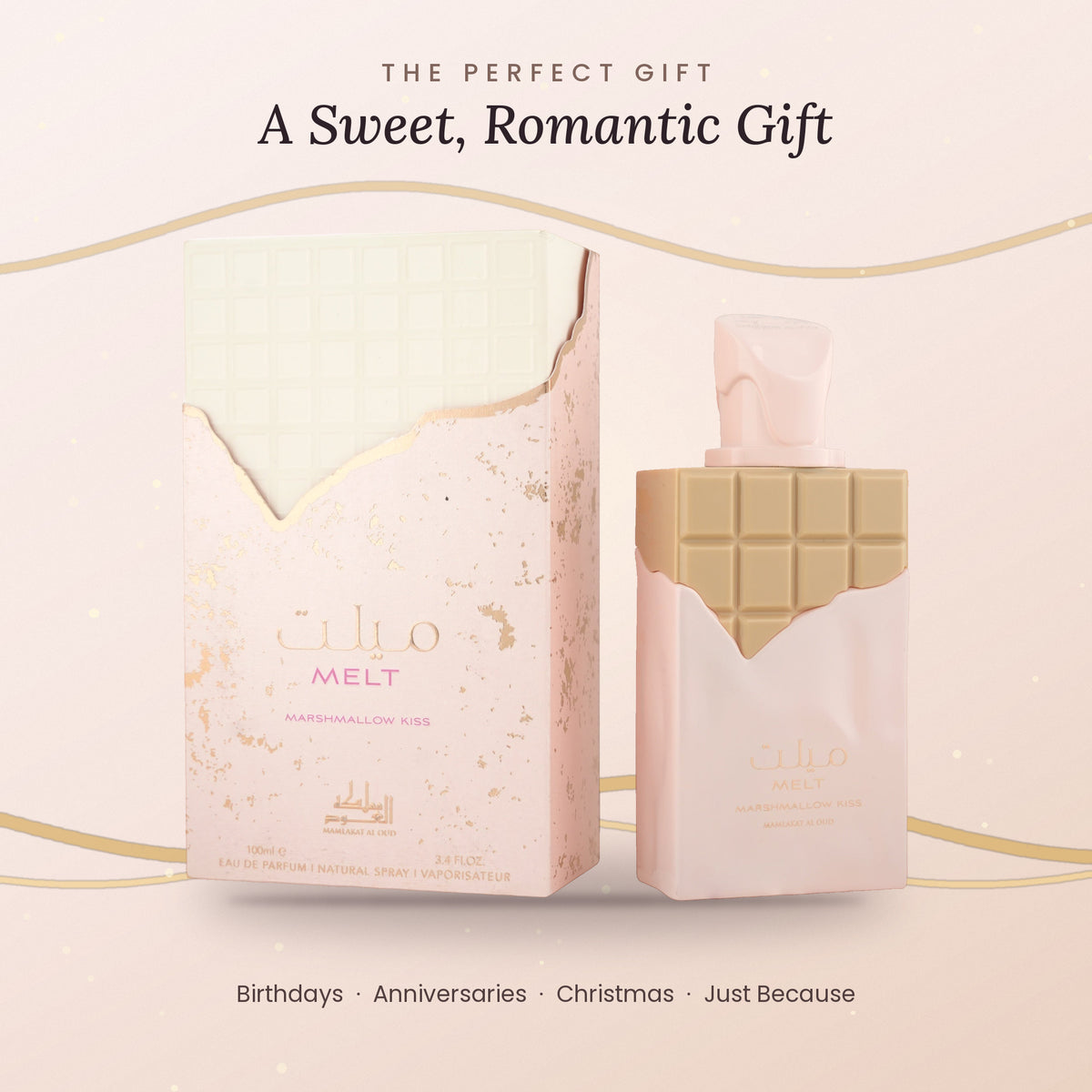 Melt Marshmallow Kiss gift ready perfume