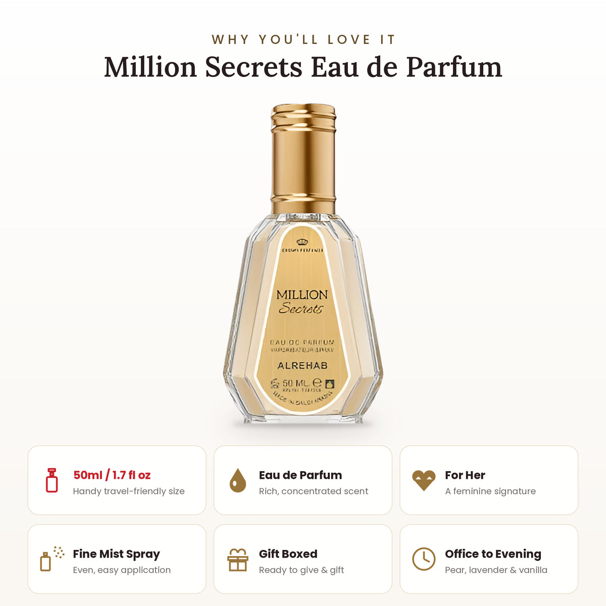Million Secrets key features