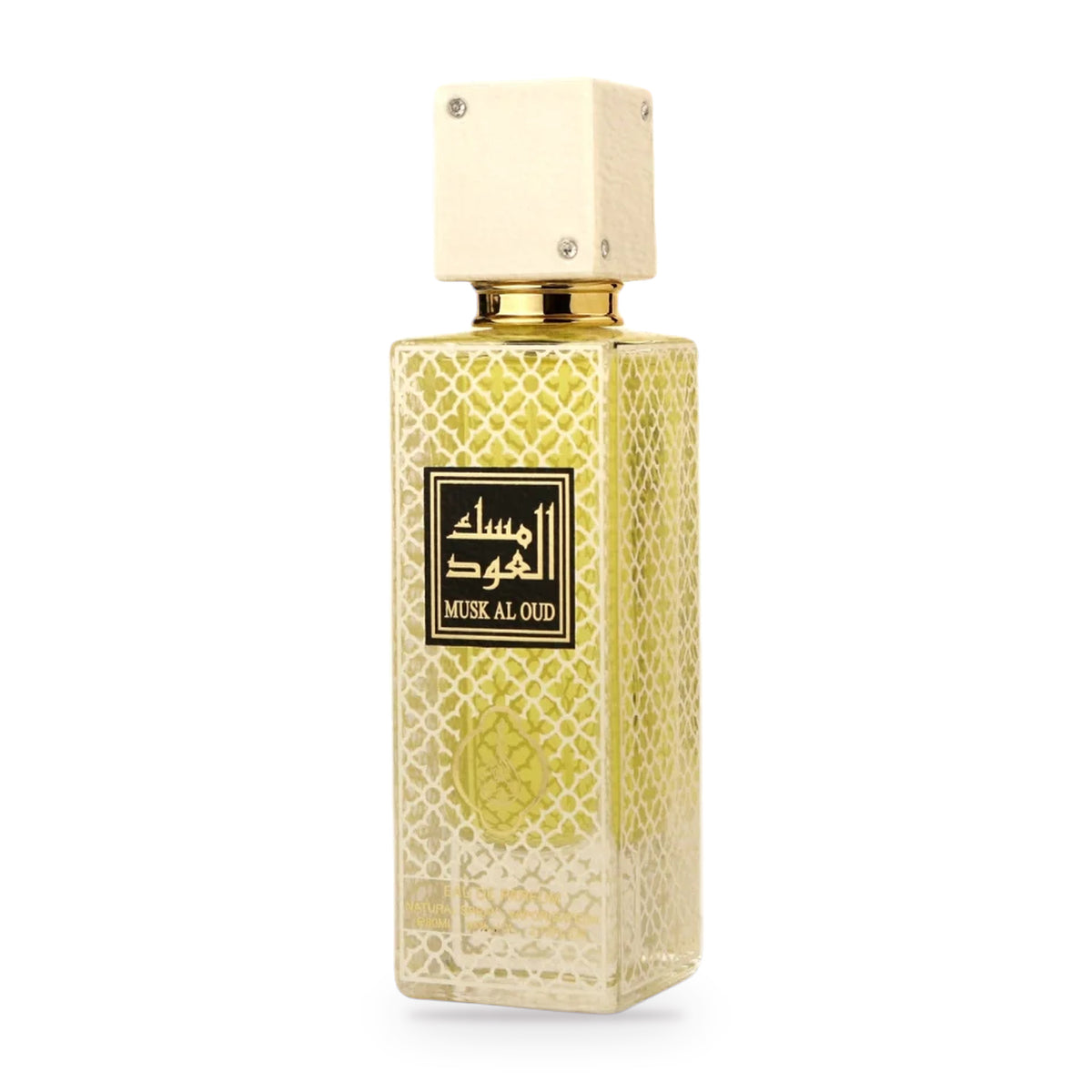 Musk Al Oud by Mahabub 80ml bottle and box