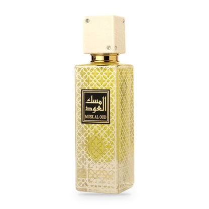Musk Al Oud by Mahabub 80ml bottle and box