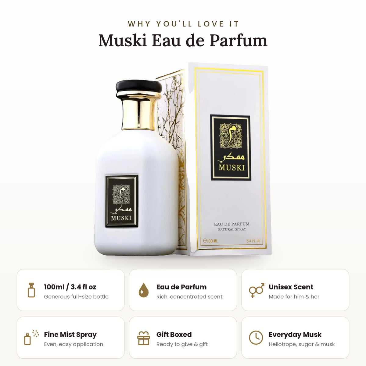 Muski key features