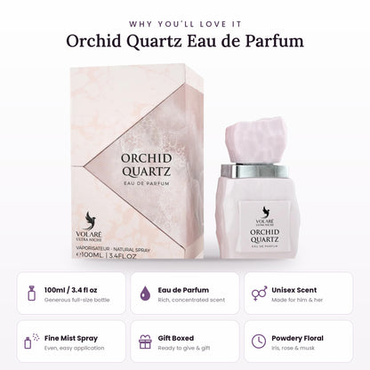 Orchid Quartz key features