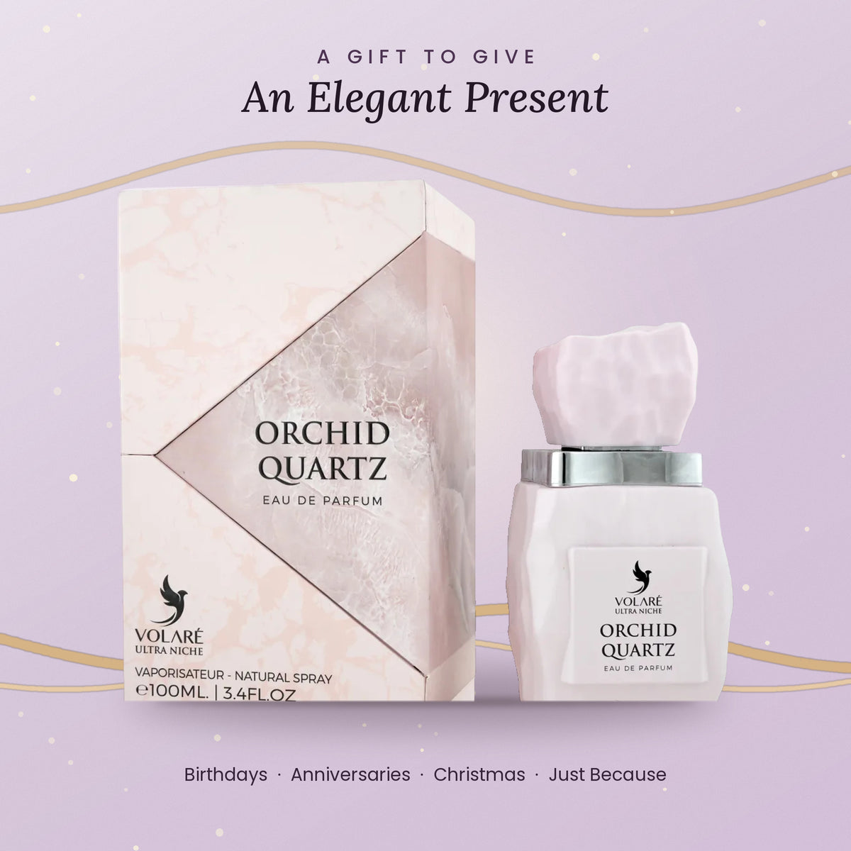 Orchid Quartz gift ready perfume
