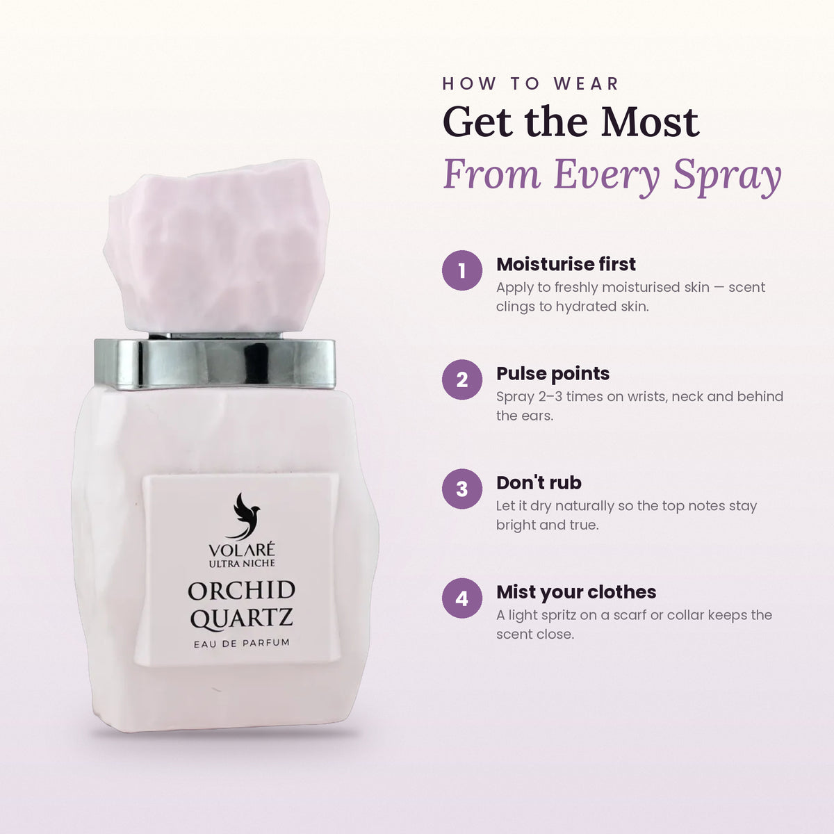 How to wear Orchid Quartz