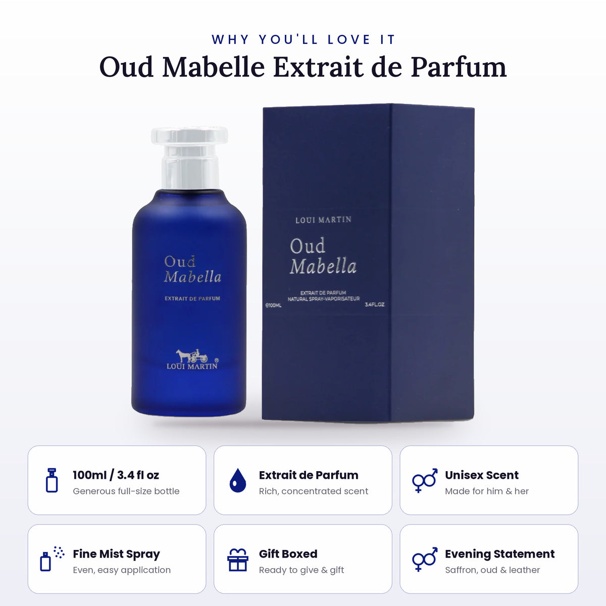 Oud Mabelle key features