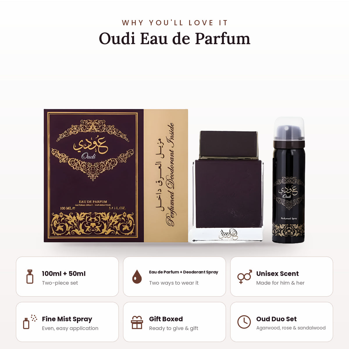 Oudi key features