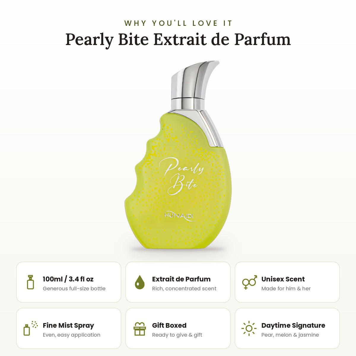 Pearly Bite key features