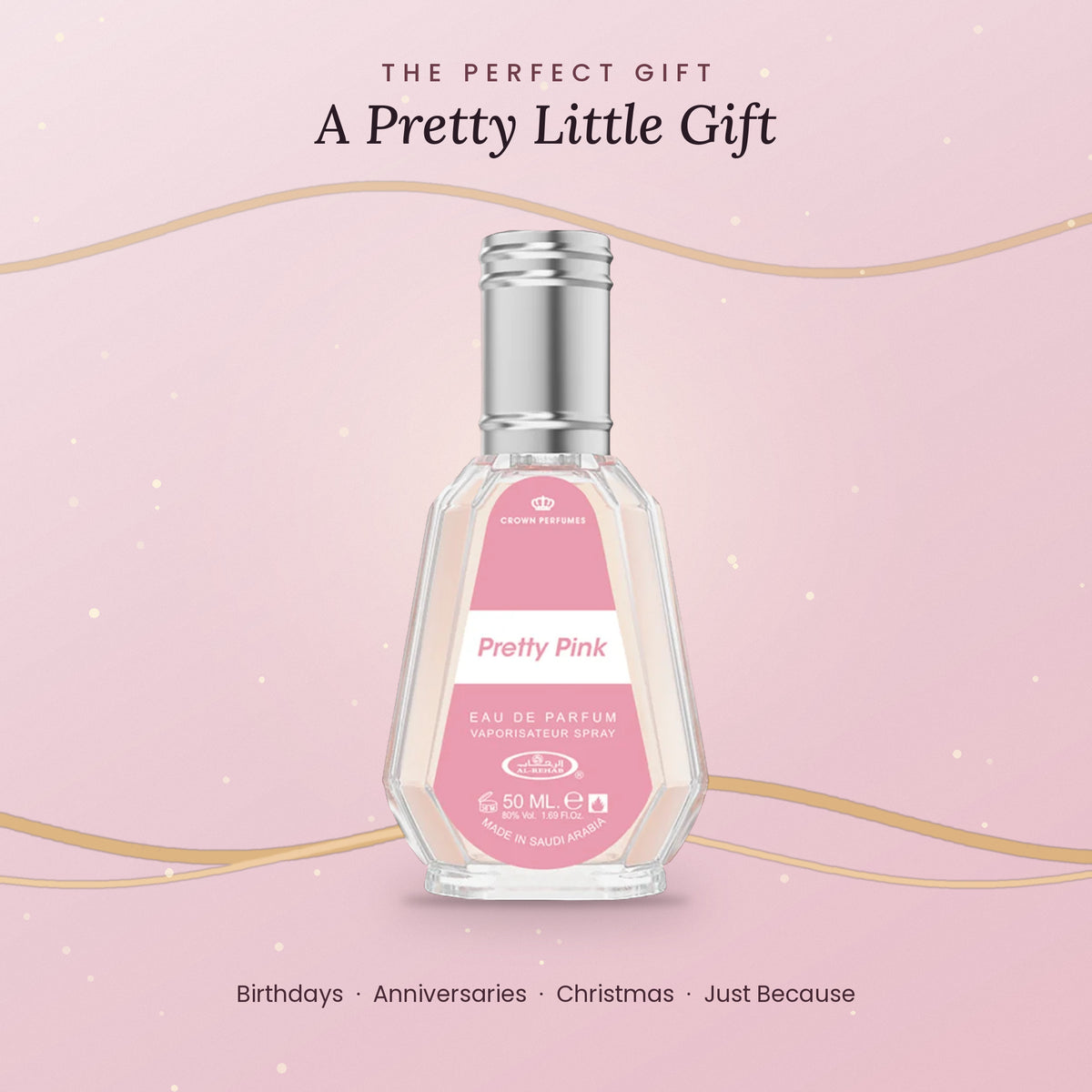 Pretty Pink gift ready perfume