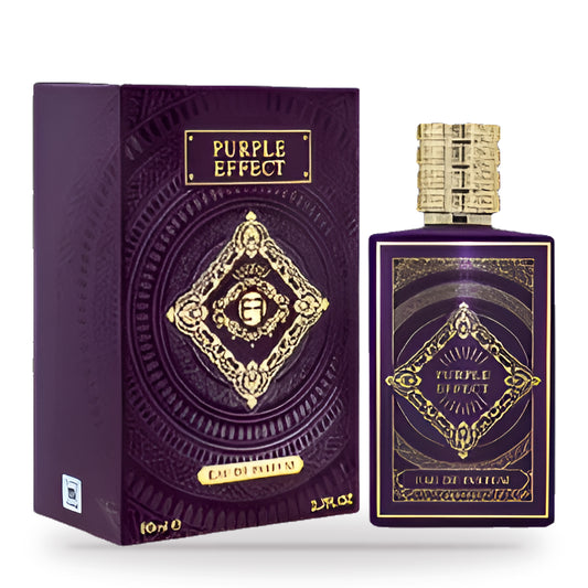 Purple Effect by Essencia De Flores 80ml bottle and box