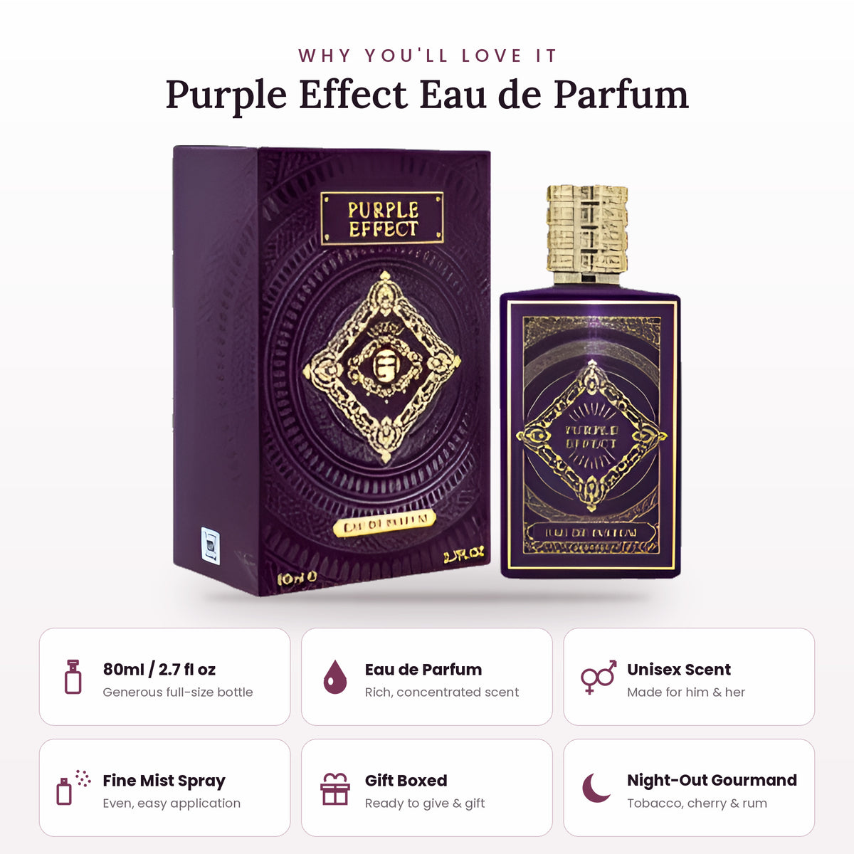 Purple Effect key features