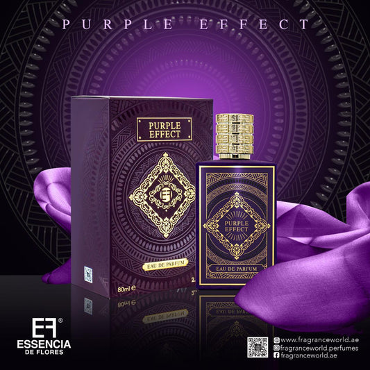Fragrance World Essencia De Flores Purple Effect Eau De Parfum 80ml Perfume Fragrance Spray
