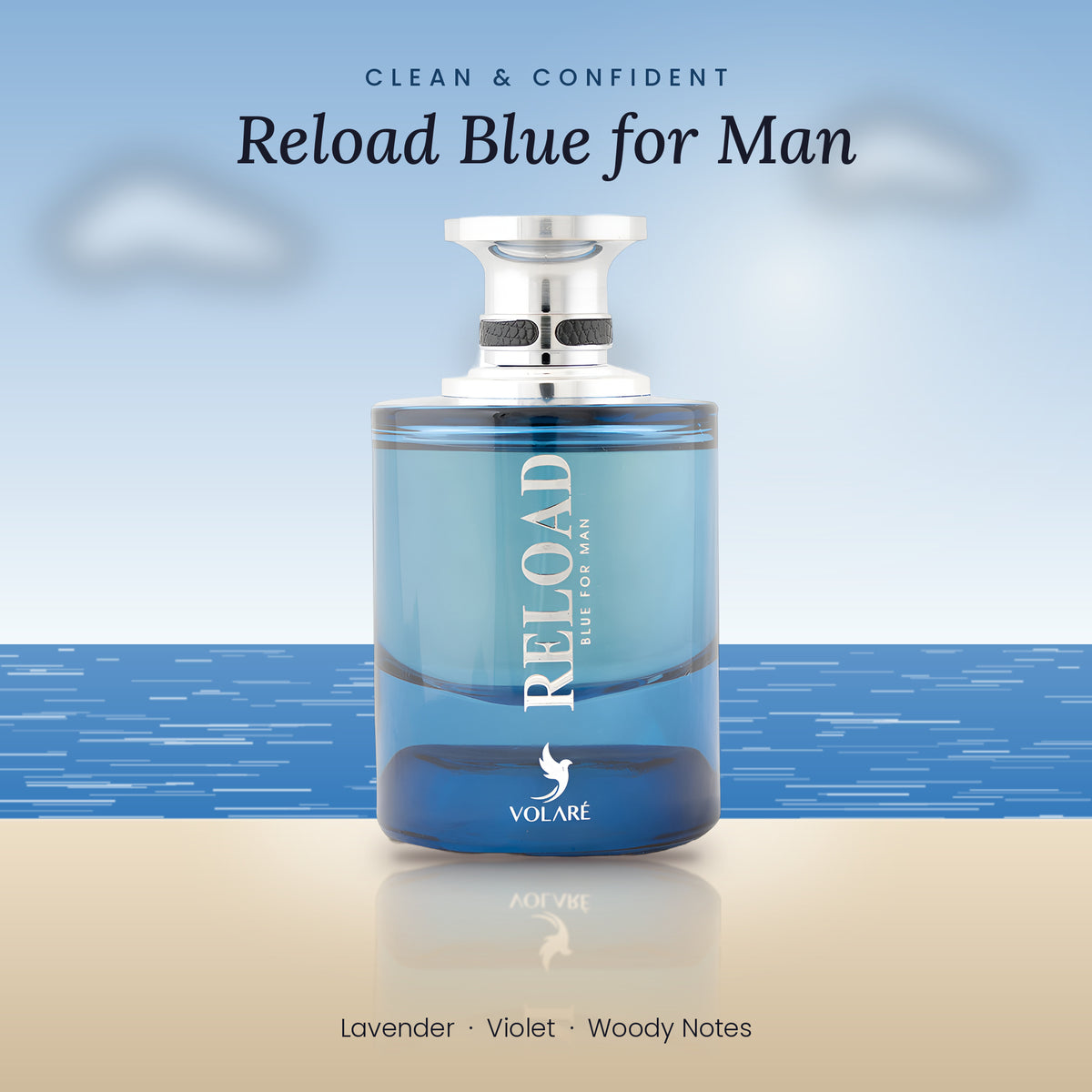 Reload Blue for Man by Volare lifestyle