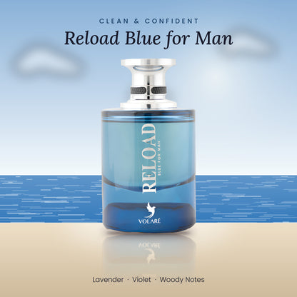 Reload Blue for Man by Volare lifestyle