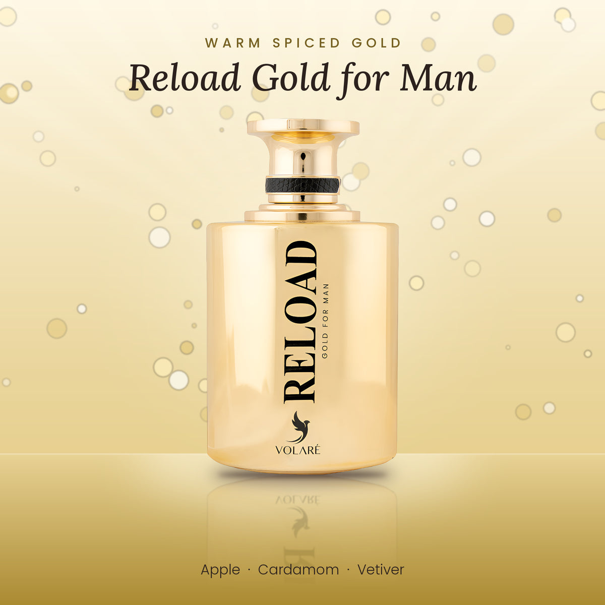 Reload Gold for Man by Volare lifestyle