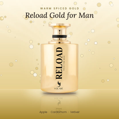 Reload Gold for Man by Volare lifestyle
