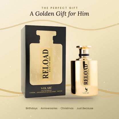 Reload Gold for Man gift ready perfume