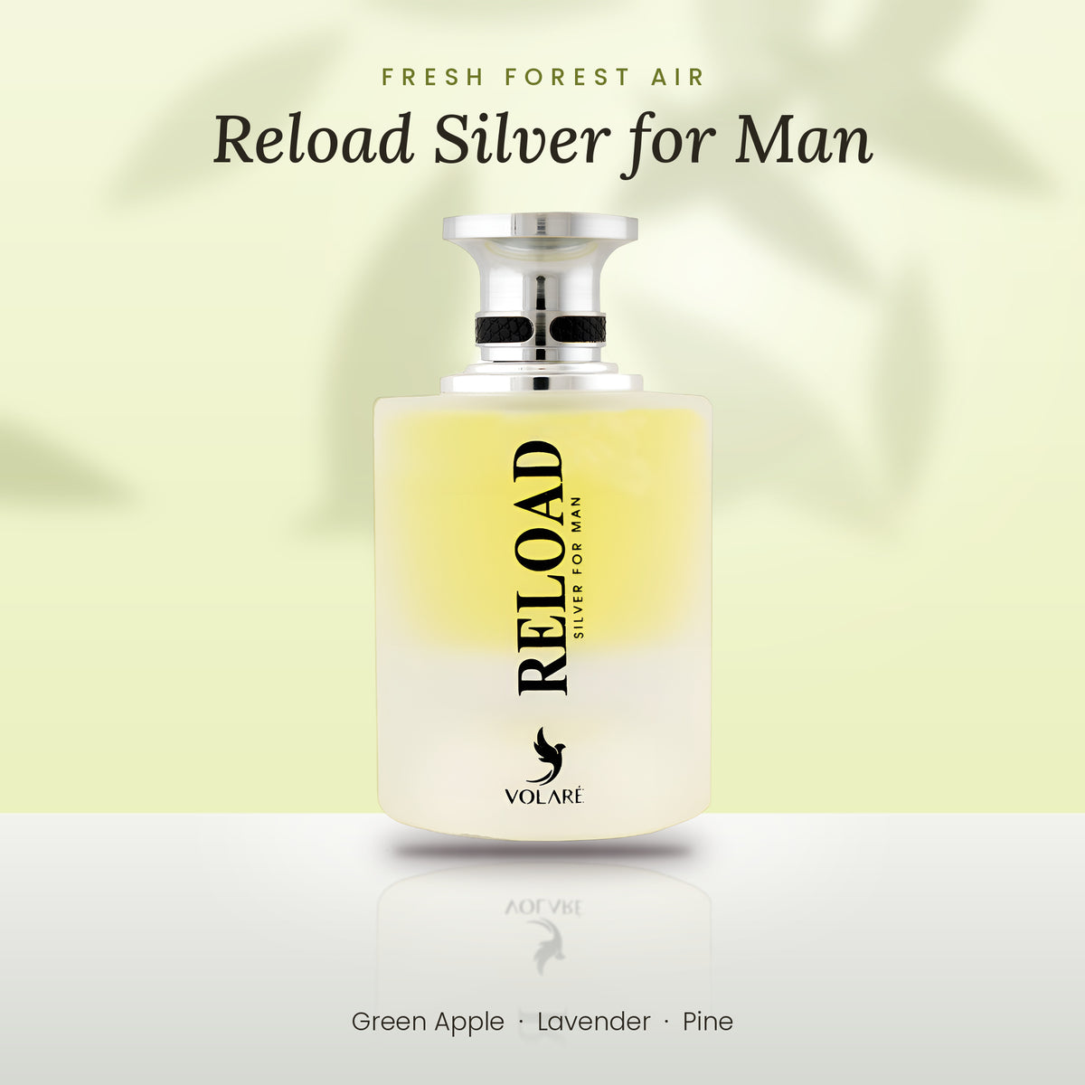 Reload Silver for Man by Volare lifestyle