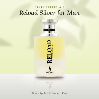 Reload Silver for Man by Volare lifestyle