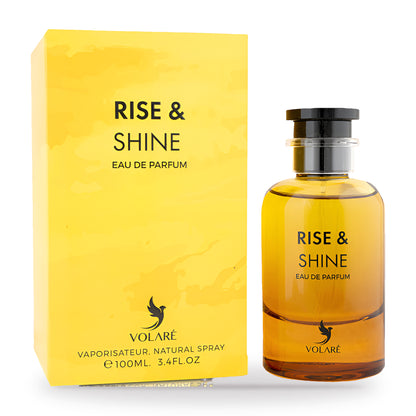 Rise & Shine by Volare 100ml bottle and box
