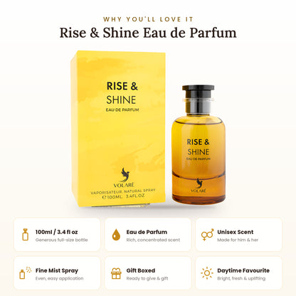 Rise & Shine key features