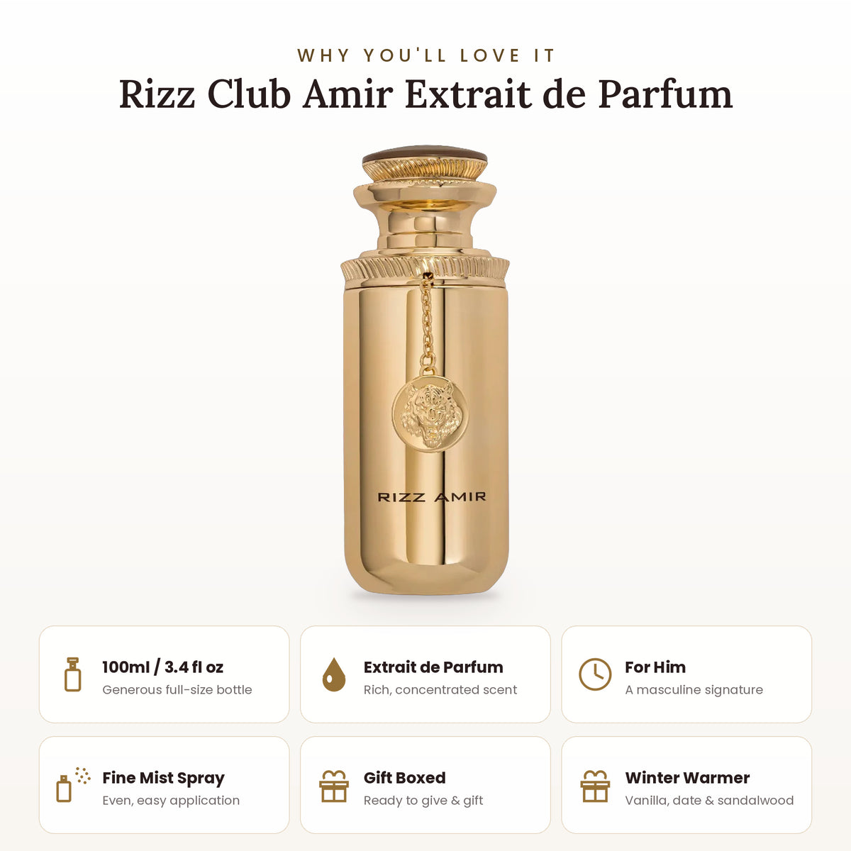 Rizz Club Amir key features