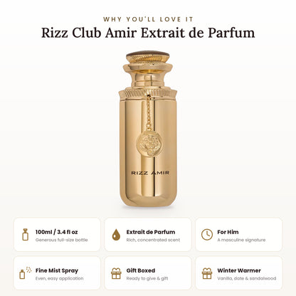 Rizz Club Amir key features