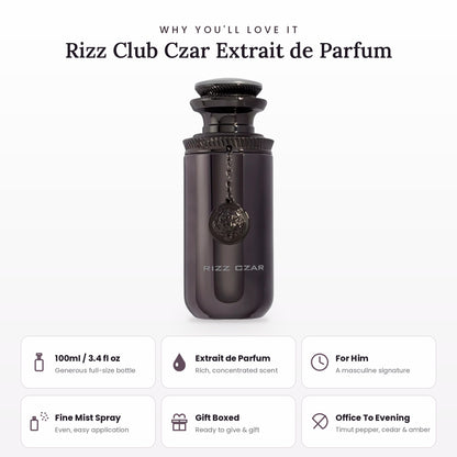 Rizz Club Czar key features