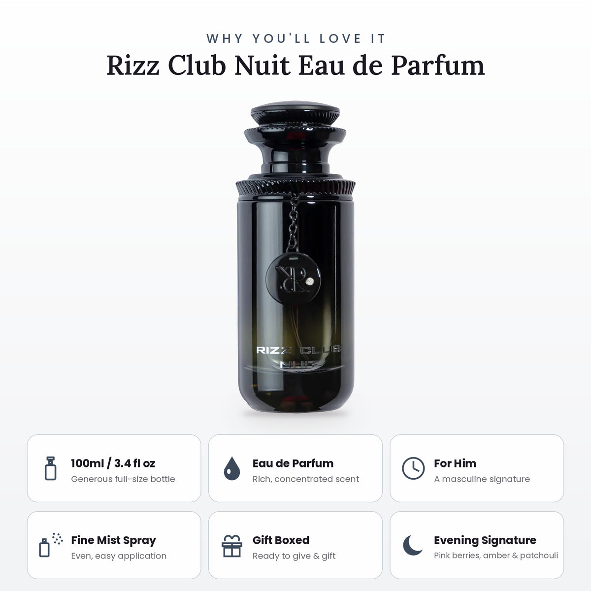 Rizz Club Nuit key features