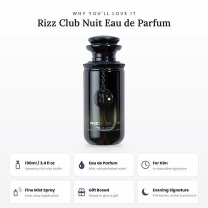 Rizz Club Nuit key features
