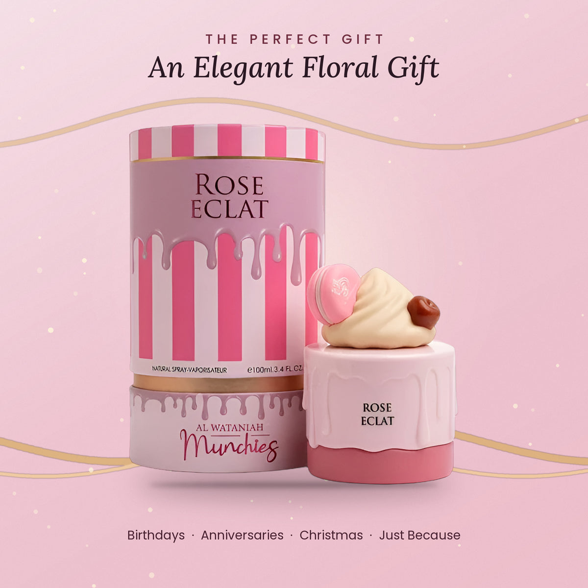 Rose Eclat gift ready perfume