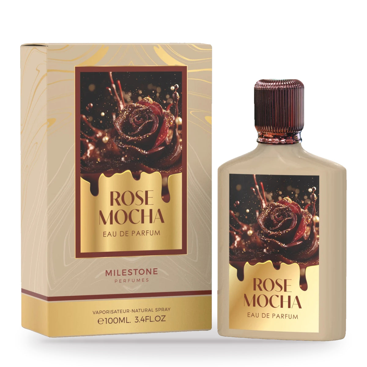 Rose Mocha by Emper 100ml bottle and box