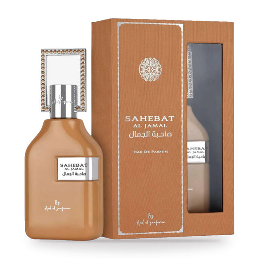 Sahebat Al Jamal by Ard Al Zaafaran 100ml bottle and box