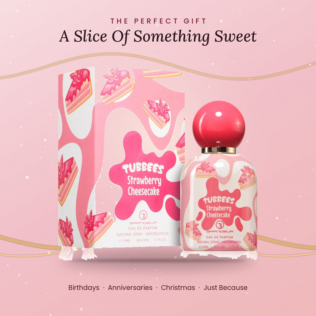 Strawberry Cheesecake gift ready perfume