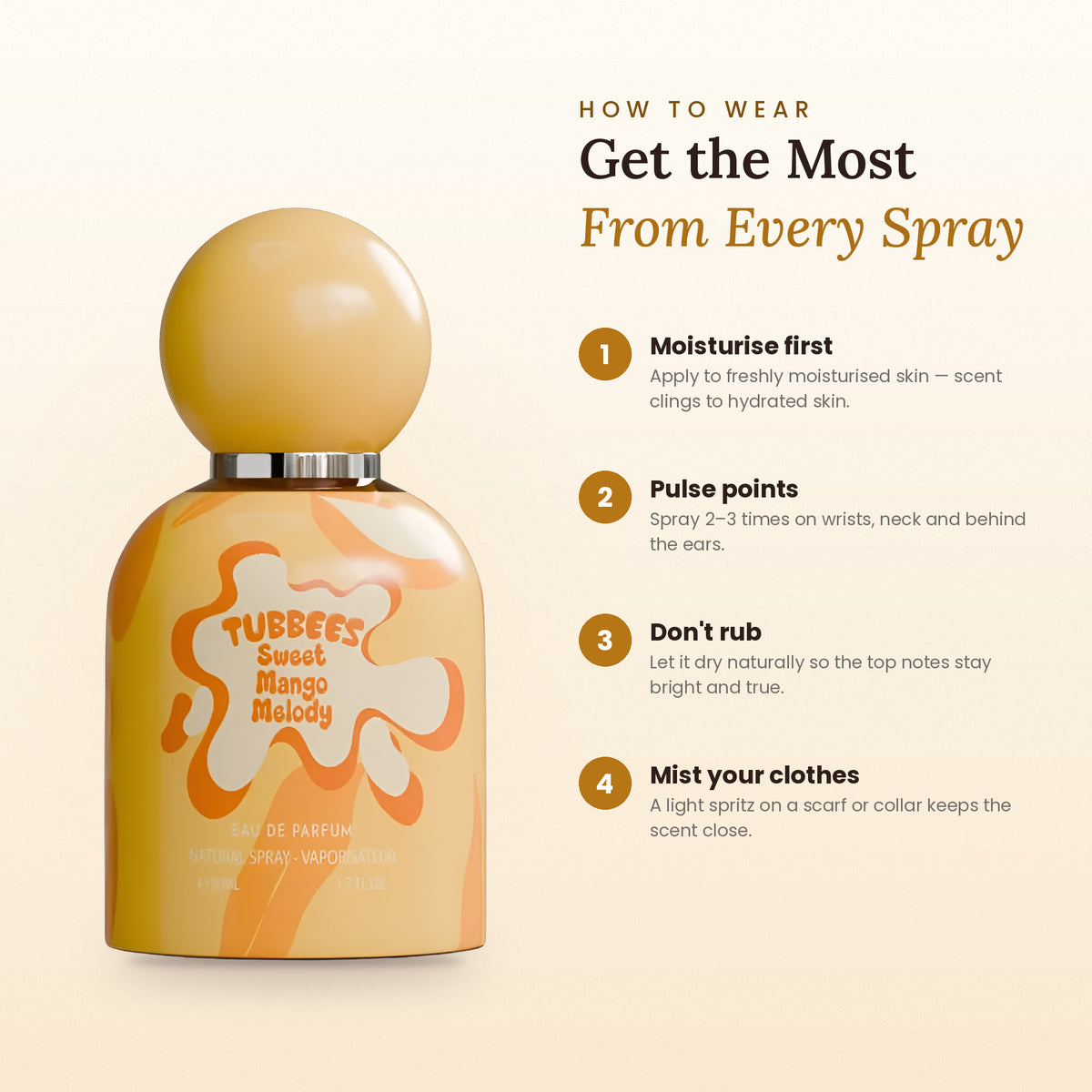 How to wear Sweet Mango Melody