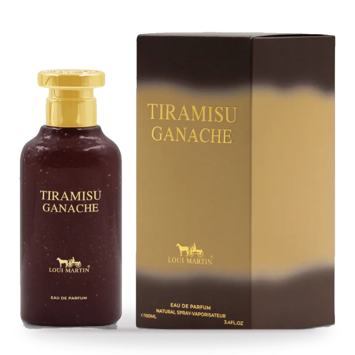 Tiramisu Ganache by Loui Martin 100ml bottle and box