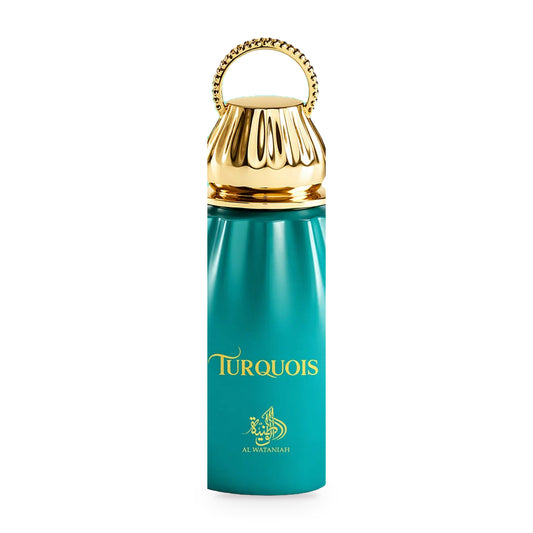 Turquois by Al Wataniah 100ml bottle and box