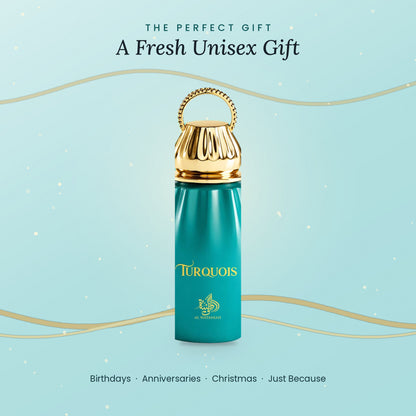 Turquois gift ready perfume
