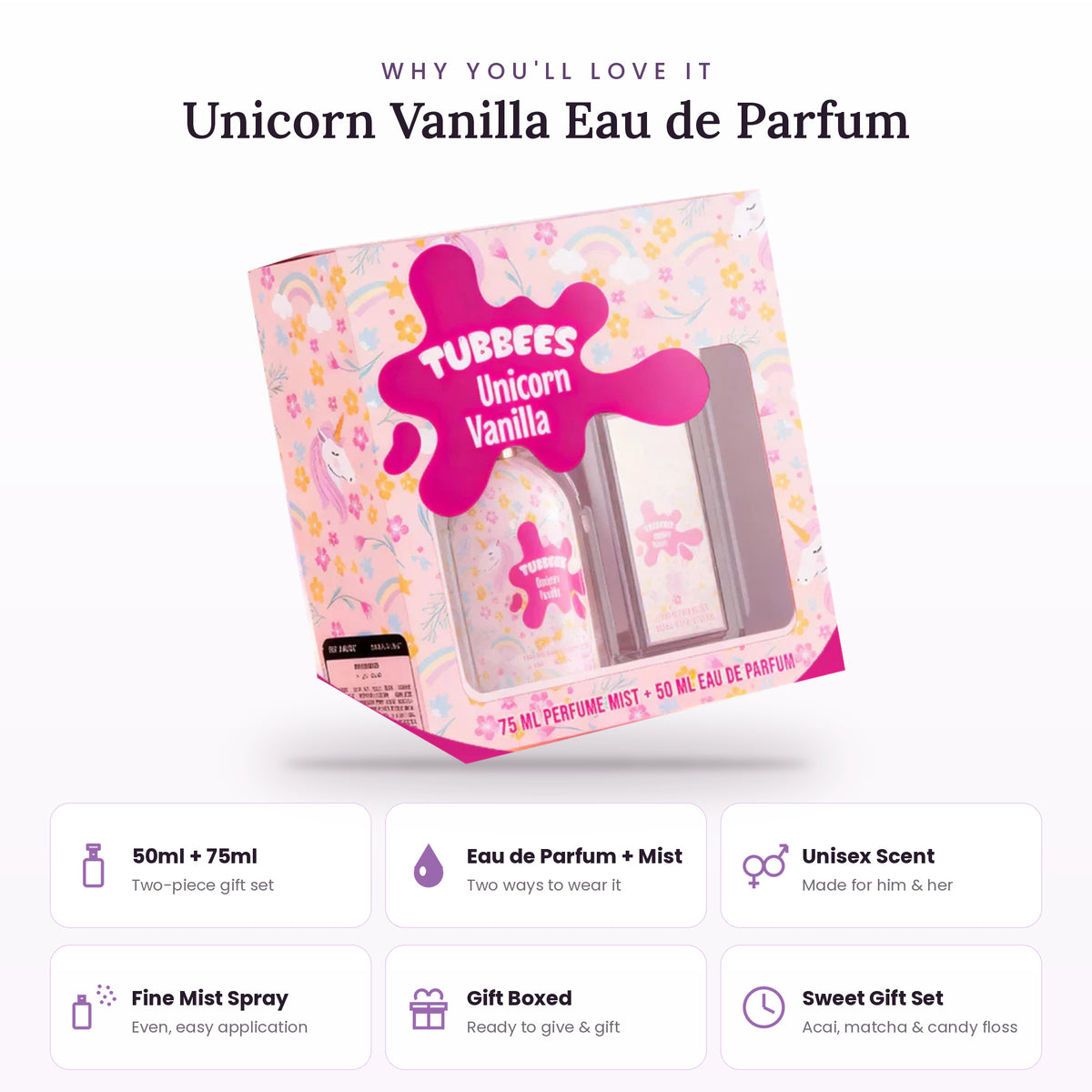 Unicorn Vanilla key features